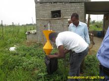 Installation of Light Trap