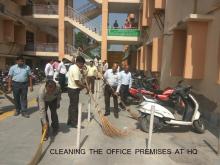 Swachhata Abhiyan at HQ