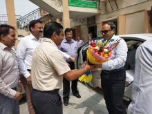 Welcome of Additional Secretary at Hqrs