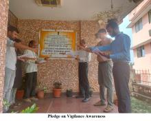 Pledge on Vigilance Awareness